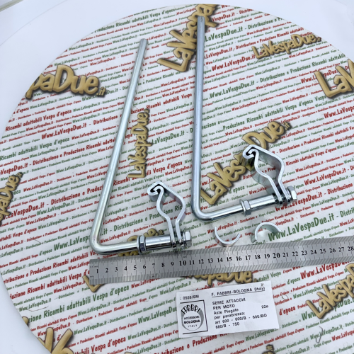 Staffe Paravento per Vespa Lambretta moto Ciao manubrio a tubolare faro basso VM VN VL 98 125 150 FABBRI 0559/SM