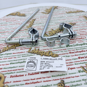 Staffe Paravento per Vespa Lambretta moto Ciao manubrio a tubolare faro basso VM VN VL 98 125 150 FABBRI 0559/SM