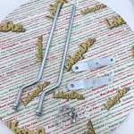 Staffe Paravento parabrezza FABBRI per VESPA PX 125 150 200 con freno a disco dal 2011 