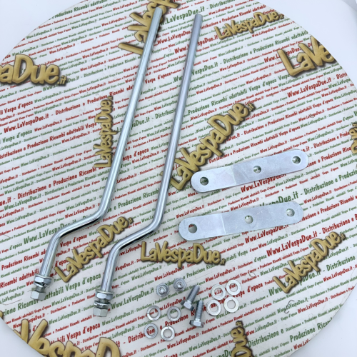 Staffe Paravento parabrezza FABBRI per VESPA PX 125 150 200 con freno a disco dal 2011 