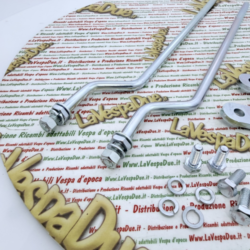 Staffe Paravento parabrezza FABBRI per VESPA PX 125 150 200 con freno a disco dal 2011 