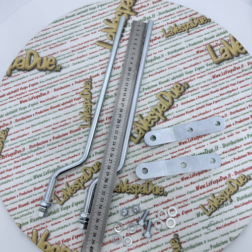 Staffe Paravento parabrezza FABBRI per VESPA PX 125 150 200 con freno a disco dal 2011 