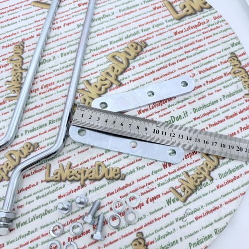 Staffe Paravento parabrezza FABBRI per VESPA PX 125 150 200 con freno a disco dal 2011 