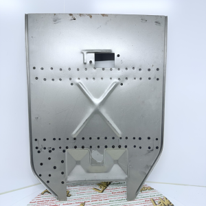 Pedana per VESPA 125 PRIMAVERA VMA1T dal telaio 1001 prima serie 1965 modello senza sportello del cassetto posteriore 4 cm piu larga a forma trapezoidale