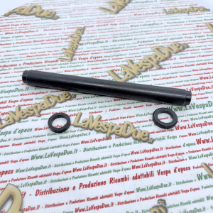 Set tubo e rondelle per supporto traversa motore al telaio per VESPA 80 125 150 200 PX PE VNA VNB VNC VNL VBA VBB GL VLA VLB SPRINT ACMA in metallo brunito