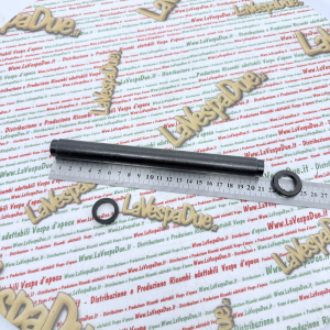 Set tubo e rondelle per supporto traversa motore al telaio per VESPA 80 125 150 200 PX PE VNA VNB VNC VNL VBA VBB GL VLA VLB SPRINT ACMA in metallo brunito