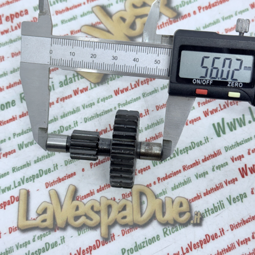 Ingranaggio Duplo PIAGGIO 50 CIAO PORTER CT1T > 4974 doppio Z 9 denti dritti Z 29 denti dritti Mozzo posteriore Albero Ruota Variatore r.o. 125804 albero rinvio