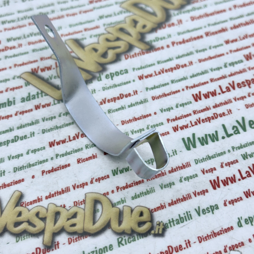 Piastrina supporto fissaggio cavi cambio trasmissioni per VESPA 160 GS 180 SS per distanziare i cavi cambio dal tubo di scarico della marmitta