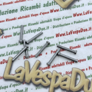 Ribattino in acciaio 2,4x18,4 per unione ingranaggio motore per VESPA 125 150 VNA VNB VNC GL VBA VBB VBC VLB SPRINT APE AC PENTARò