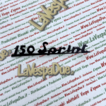 Targhetta scritta posteriore blu notte per VESPA 150 SPRINT VLB1T in alluminio anodizzato con 4 pioli di fissaggio interasse 39 32 40 mm prodotto italiano 