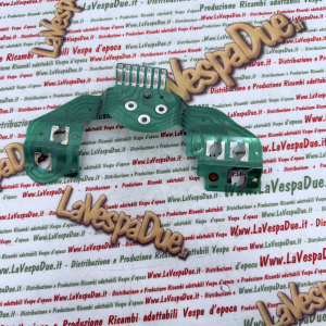 circuito pista scheda elettronica stampato flessibile per contachilometri miglia Vespa 50 90 125 HP 4 FL V FL2 anche versioni SPEEDMATIC AUTOMATICA  