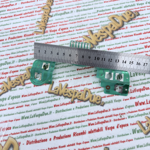 circuito pista scheda elettronica stampato flessibile per contachilometri miglia Vespa 50 90 125 HP 4 FL V FL2 anche versioni SPEEDMATIC AUTOMATICA  