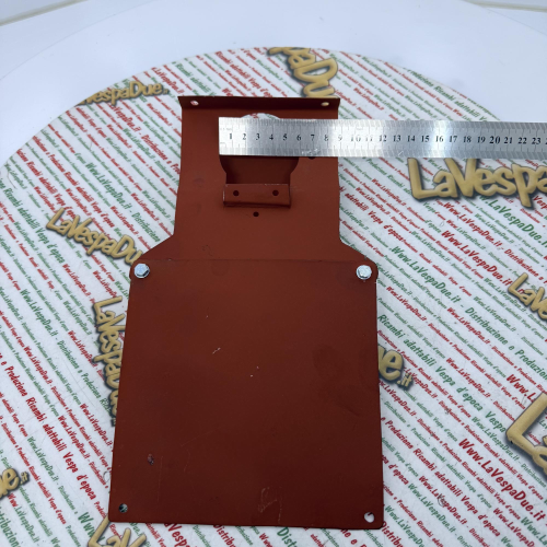 Base Supporto porta targa e fanalino per APE 125 150 faro basso traporto cose cassone cambio bacchetta A1 A11 A15 AB AC