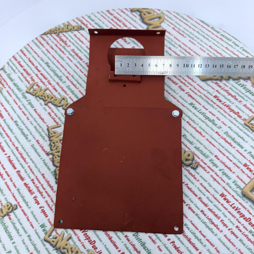 Base Supporto porta targa e fanalino per APE 125 150 faro basso traporto cose cassone cambio bacchetta A1 A11 A15 AB AC