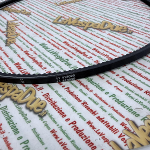 Cinghia dentata originale per PIAGGIO 50 SI SI FL2 SI MIX dal 1979 al 1999 per modelli senza Variatore mozzo mono marcia r.o. 124593 SIM1T SIV1T SRM1T SRV1T C0500 