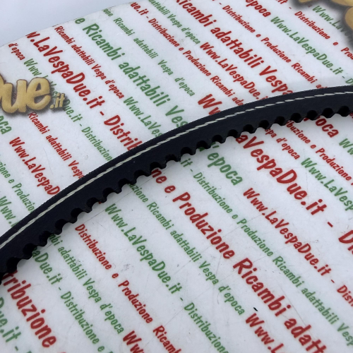 Cinghia dentata originale per PIAGGIO 50 SI SI FL2 SI MIX dal 1979 al 1999 per modelli senza Variatore mozzo mono marcia r.o. 124593 SIM1T SIV1T SRM1T SRV1T C0500 