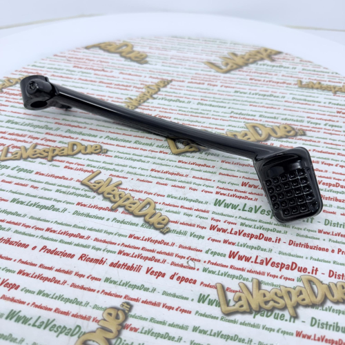 Leva avviamento messa in motocolore nero semilucido VESPA 50 90 125 N L R PK SS PRIMAVERA ET3 SPECIAL REVIVAL r.o. 079077 completa di bullone 