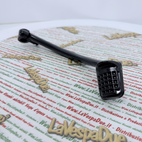 Leva avviamento messa in motocolore nero semilucido VESPA 50 90 125 N L R PK SS PRIMAVERA ET3 SPECIAL REVIVAL r.o. 079077 completa di bullone 