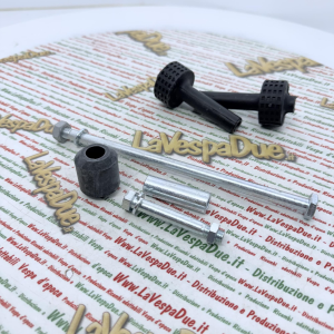 Kit revisione supporti motore per VESPA 50 N L R SPECIAL PK S XL HP 90 SS 125 PRIMAVERA ET3 PK S XL HP con tampone elastico silentblock lato motore r.o. 112204