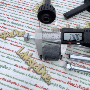 Kit revisione supporti motore per VESPA 50 N L R SPECIAL PK S XL HP 90 SS 125 PRIMAVERA ET3 PK S XL HP con tampone elastico silentblock lato motore r.o. 112204