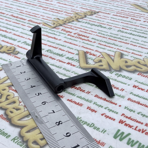 Gancio leva serratura in alluminio bauletto Vespa 50 125 PK FL FL2 HP AUTOMATICA V per apertura e chiusura sportello bauletto R.O. 256911