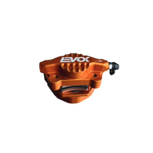 Pinza freno anteriore arancione EVOK IRON BRAKE P34 per supporto tipo vespa px  PER VESPA PX 125 150 200 `98 MY 