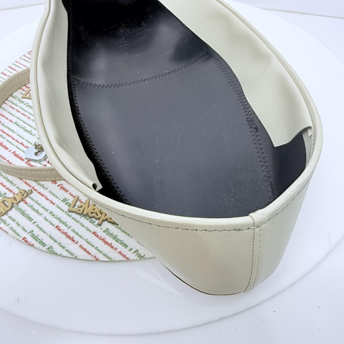 Copertina copertura SELLA avorio per VESPA 50 90 125 PRIMAVERA V5A1T V9A1T VMA1T VMA2T  o.r. 098319