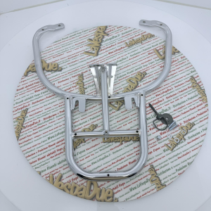 Piastra portapacchi posteriore cromato per VESPA 125 150 PRIMAVERA SPRINT r.o. 1B00815