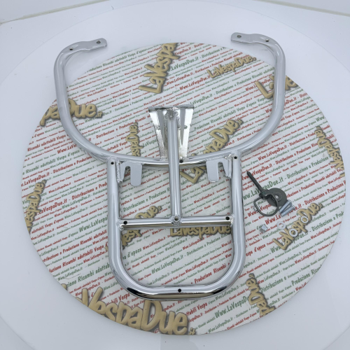 Piastra portapacchi posteriore cromato per VESPA 125 150 PRIMAVERA SPRINT r.o. 1B00815