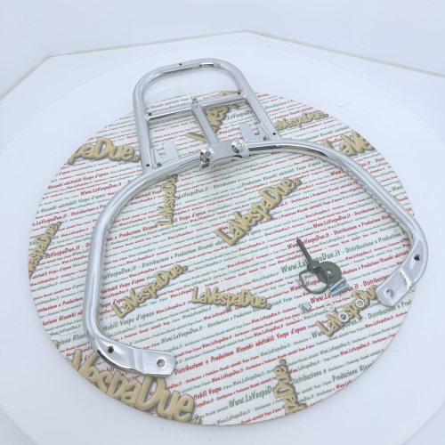 Piastra portapacchi posteriore cromato per VESPA 125 150 PRIMAVERA SPRINT r.o. 1B00815