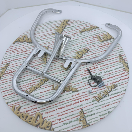 Piastra portapacchi posteriore cromato per VESPA 125 150 PRIMAVERA SPRINT r.o. 1B00815