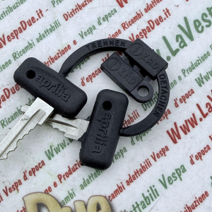 Lucchetto per casco e borse per VESPA PIAGGIO CIAO SI BOXER BRAVO APRILIA con chiave bloccaggio antifurto sella manubrio casco zaini e portapacchi applicazioni varie