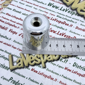 Chrome handlebar end PIAGGIO VESPA GT GTS SUPER GTV BEVERLY X8 X9 APRILIA ATLANTIC SCARABEO GILERA NEXUS GP anti-vibration weight ambilato 282 grams ro 673243 582034 AP8181009
