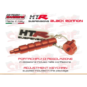 Ammortizzatore anteriore CARBONE HI-TECH BLACK EDITION per VESPA 50 90 125 ET3 PK N L R SPECIAL PRIMAVERA 