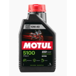 Olio motore MOTUL 5100 10W-40 4T 10W40 1 litro Lubrificante Technosynthese adatta per ogni tipo di motori 4 tempi di moto stradali o fuoristrada