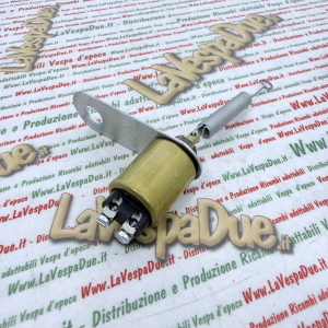 STOP button release switch with NC spring for brake VESPA 98 125 150 V1 V11 V15 V30 V33 VM VN VL VB HOFFMANN ro 610200M