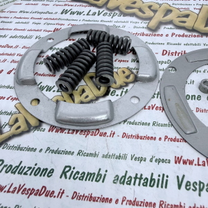 Serie parastrappi frizione completo di distanziali per VESPA 50 125 N L R PRIMAVERA ET3 PK SPECIAL r.o. 146625 154625 078594