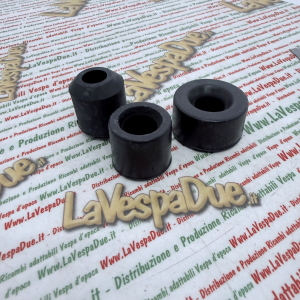 Kit de tres silentblocks para motor y amortiguador trasero para VESPA 125 150 200 SUPER GT GTR GL SPRINT PX PE primera serie