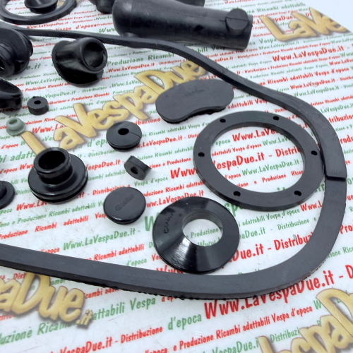 Restaurationssatz Gummiteile und Kabelverschraubungen anpassbar VESPA 125 160 180 150 200 SPRINT SUPER VNB VBB GL TS GTR