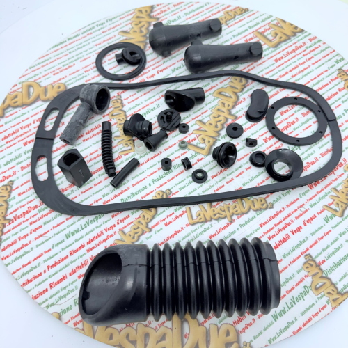 Restaurationssatz Gummiteile und Kabelverschraubungen anpassbar VESPA 125 160 180 150 200 SPRINT SUPER VNB VBB GL TS GTR