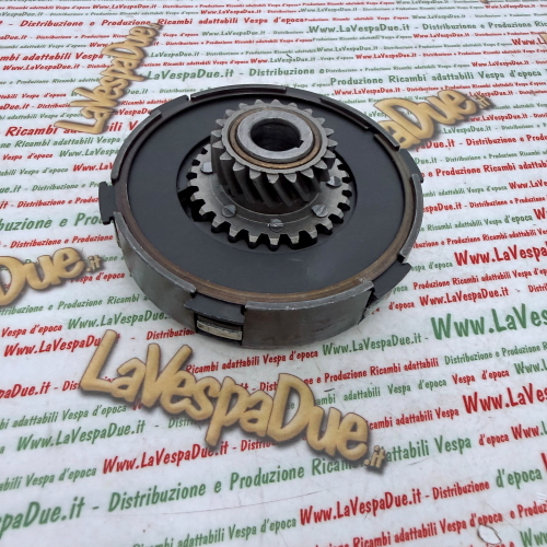 Komplette Kupplung für VESPA 80 125 150 PX PS PE SPRINT SUPER COSA CL CLX Zähne Z 26 bis Z 21 mit 6 Federn ro 194585 1945856 1945855