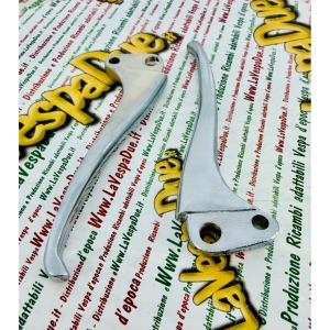 Paar verchromte Hebel für VESPA 50 90 125 150 160 180 NLR GS altes Modell, sparsamer Typ ro 070587