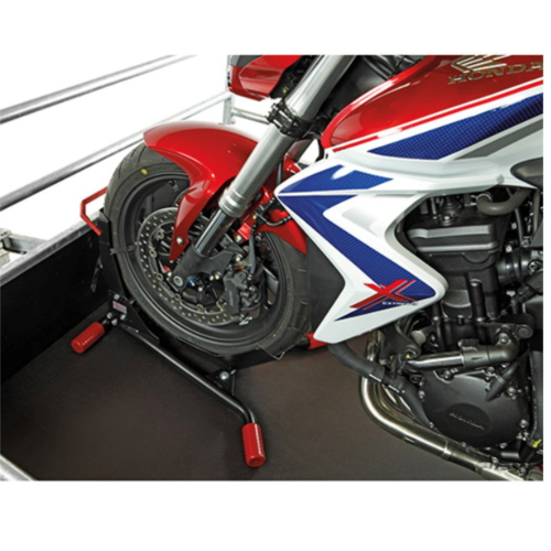Cavalletto bloccaruota STEADYSTAND MOTO CBR BMW DUCATIper trasporto da 15 a 19 pollici e larghezza da 80 a 130 mm carrello rampa camper garage furgone