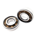 Coppia Cuscinetti Raggiati 6202 TN9-C4 PINASCO 25412907 ad alte prestazione con gabbia in teflon e tolleranza delle sfere in C4 per ciclomotori PIAGGIO CIAO BRAVO BOXER SI 15x35x11