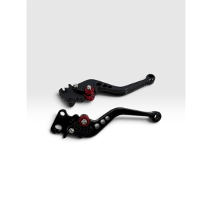 Coppia leve sportive nere a 6 regolazioni regolabili per VESPA 50 80 90 125 150 160 180 200 N L R SPECIAL PRIMAVERA ET3 PK S XL VNA VNB TS GT GTR SPRINT VBA GS SS RALLY PX PE