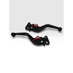 Coppia leve sportive nere a 6 regolazioni regolabili per VESPA 50 80 90 125 150 160 180 200 N L R SPECIAL PRIMAVERA ET3 PK S XL VNA VNB TS GT GTR SPRINT VBA GS SS RALLY PX PE