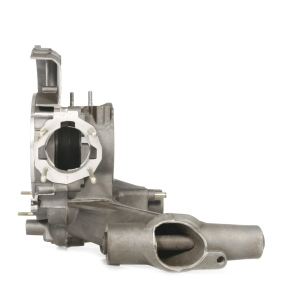 Coppia Carter Motore Completo adattabile per VESPA P 80 125 150 X PX E LUSSO PE SPRINT TS GT senza miscelatore a 3 travasi con predisposizione per avviamento elettrico 125 VNA TS 150 VBA SUPER 160 GS 180 SS RALLY T5 