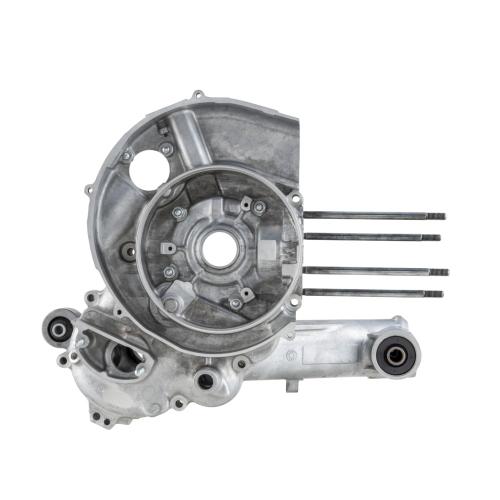 Coppia Carter Motore Completo adattabile per VESPA P 200 E X PX 200 E PE LUSSO 98 MY con miscelatore con avviamento elettrico 125 VNA TS 150 VBA SUPER 160 GS 180 SS RALLY T5 P 80 125 150 X PX E LUSSO PE SPRINT TS GT r.o. 2488135 248813 431332