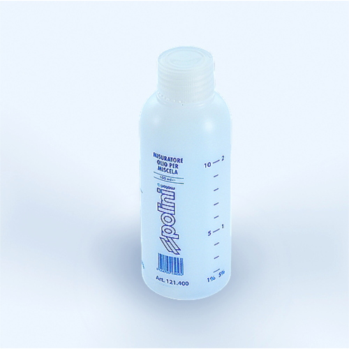 Misurino olio miscela POLINI 100 ml per VESPA LAMBRETTA MOTO d'epoca per miscela al 2% 3% 4% 5% 6% 7%