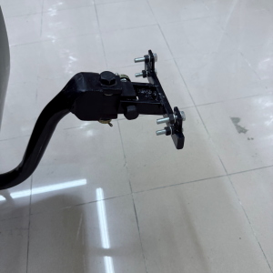 White painted trailer trolley to be applied to the rear part adaptable to VESPA LAMBRETTA to all scooters or motorcycles scooter trailer type PAV